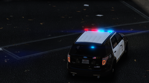 Could contain: vehicle, land vehicle, wheel, road, transport, car, automotive tail & brake light, automotive lighting, automotive light bulb, auto part, outdoor, light, police, street