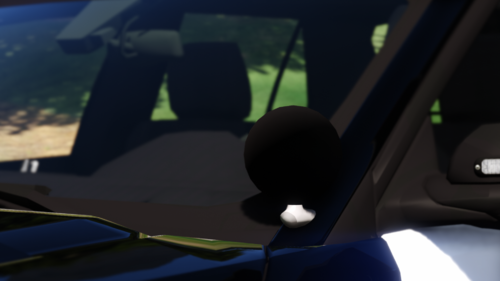 Could contain: car, vehicle, windshield, automotive mirror, land vehicle, rear-view mirror, driving, vehicle door, car mirror, car seat, outdoor, mirror