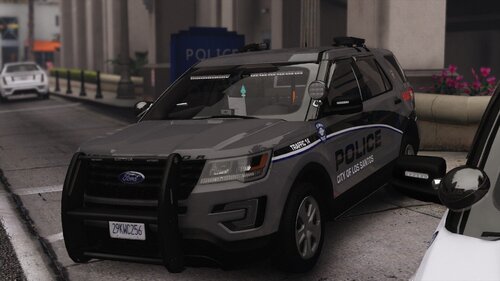 Could contain: vehicle, land vehicle, tire, wheel, building, text, bumper, car, auto part, automotive design, road, vehicle registration plate, automotive exterior, sport utility vehicle, transport, outdoor, street, parked, police, ground, city