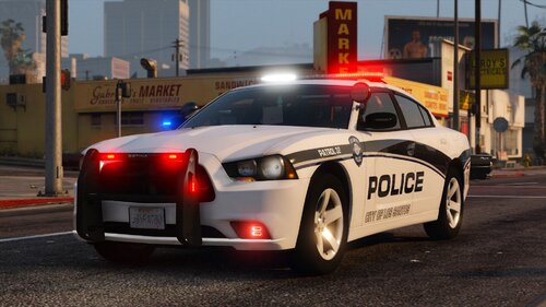 Could contain: vehicle, land vehicle, wheel, full-size car, transport, outdoor, police car, text, road, mid-size car, police, law enforcement, sports sedan, sedan, auto part, tire, street, car