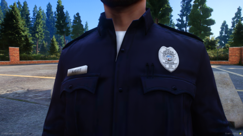 Could contain: tree, outdoor, clothing, person, outerwear, man, standing, uniform, jacket