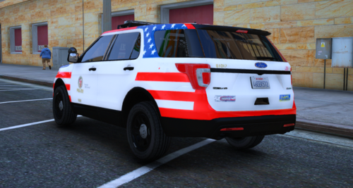 4th July Lapd Explorer Livery - Vehicle Textures - Lcpdfr.com