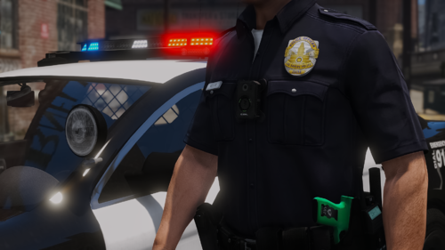 Could contain: vehicle, land vehicle, clothing, person, law enforcement, police officer, man, police, security, text, outdoor, car, officer