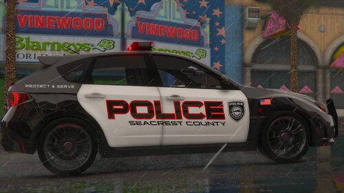 Could contain: vehicle, land vehicle, text, wheel, tire, transport, auto part, outdoor, automotive exterior, car, police, street