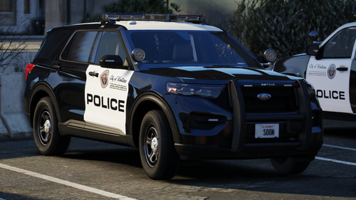 Could contain: land vehicle, vehicle, wheel, tire, text, police, outdoor, auto part, car, sport utility vehicle, bumper, vehicle registration plate, automotive exterior, compact sport utility vehicle, ford, police car, fender, crossover suv, motor vehicle, mitsubishi, nissan, law enforcement, roof rack, street