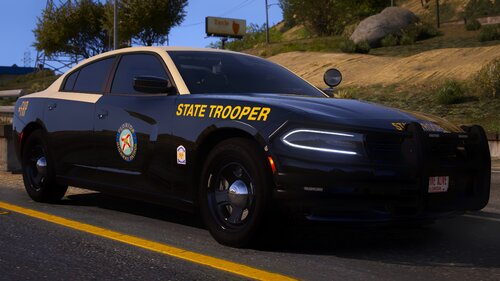 Could contain: vehicle, land vehicle, outdoor, wheel, tire, full-size car, road, transport, sports sedan, mid-size car, sedan, car, law enforcement, police car, police, auto part