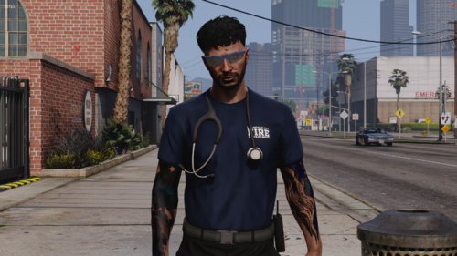 Could contain: clothing, outdoor, building, person, waste container, man, street, road, ground, city